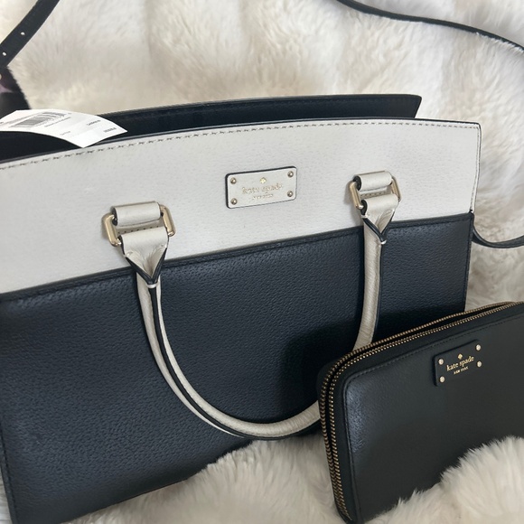 Kate Spade Grove Street and Matching Wallet -New - Picture 1 of 1